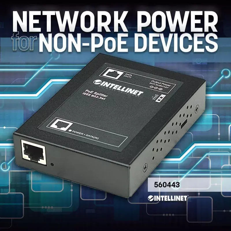 PoE+ splitter INTELLINET 560443 Photo 2