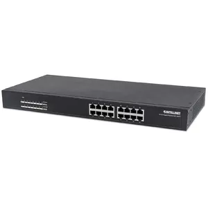 Неуправляемый коммутатор Intellinet 16-Port Gigabit Ethernet PoE+