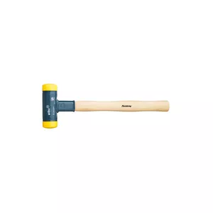 Soft-head hammer Wiha No-recoil with hickory wooden handle