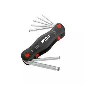 Hex Key Wrench Set wiha PocketStar SB 369R P7 23033 — compact folding metric hex key set