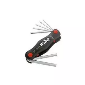 Hex key wrench set Wiha 23037, 7 pieces, L-shaped hex keys