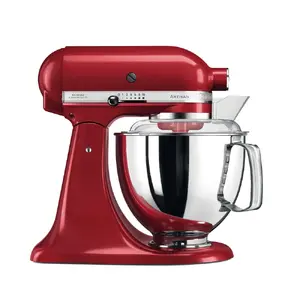 KitchenAid Artisan 5KSM175PS Red Stand Mixer 300 W with 4.7 L Stainless Steel Bowl and 10 Speeds