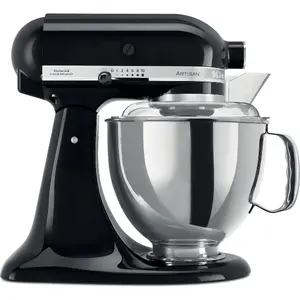 KitchenAid Artisan Galda mikseris 300 W Melns 4.7 L Nerūsējošā tērauda bļoda 10 ātrumi