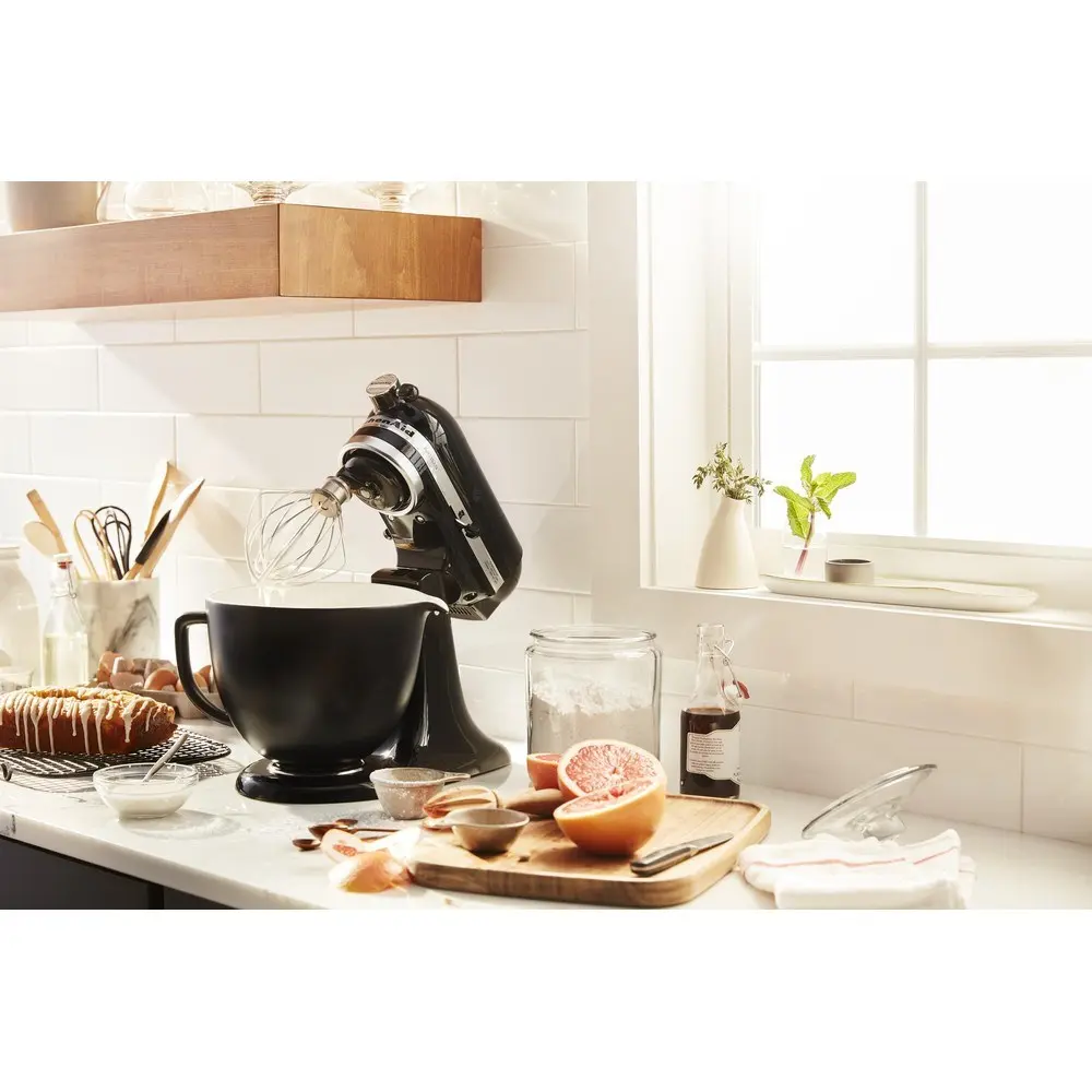 KitchenAid Artisan Stand Mixer Black 300W Photo 9
