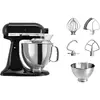 KitchenAid Artisan Stand Mixer Black 300W Photo 15