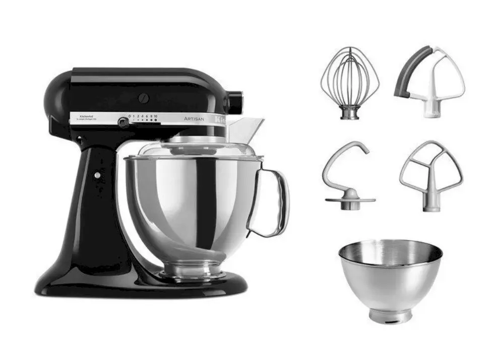 KitchenAid Artisan Stand Mixer Black 300W Photo 18