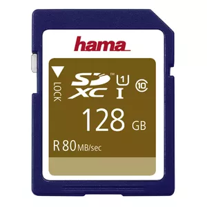 Zibatmiņa Hama 128GB UHS-I Class 10 SDXC