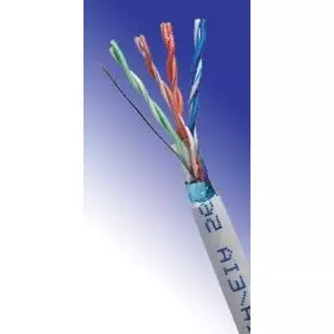 Network bulk Cat5e cable INTELLINET 26 AWG stranded F/UTP, 305 m, grey