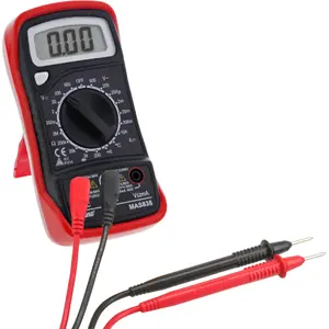 InLine 43117 Digital Multimeter with Temperature Sensor, DC/AC Voltage up to 600V, LCD Display