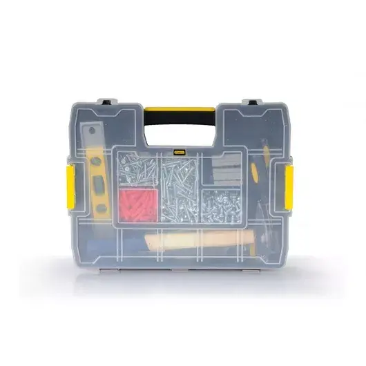 Коробка для мелких деталей Stanley Sortmaster Junior Blk/Yel Photo 3