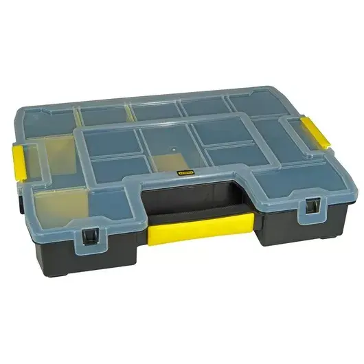 Коробка для мелких деталей Stanley Sortmaster Junior Blk/Yel Photo 5
