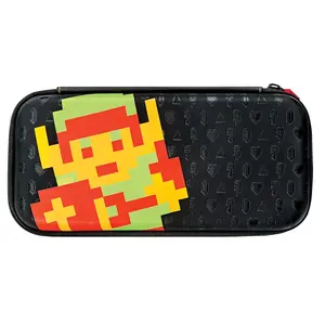 Hardshell Travel Case PDP Slim Travel Case Zelda Retro Edition for Nintendo – Black/Green/Red/Yellow