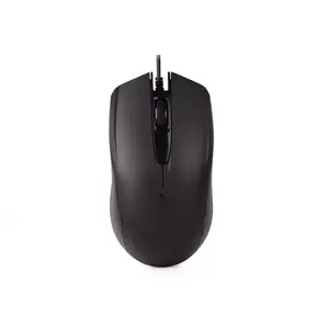 Ambidextrous wired optical mouse A4Tech OP-760 — 1200 DPI, USB Type-A, 3 buttons, black