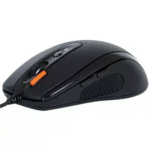Проводная оптическая мышь A4Tech X-710BH — USB Type-A, 7 кнопок, чёрная, кабель 1.8 м