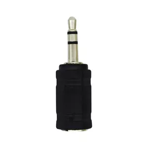 LogiLink 3.5mm Male to 2.5mm Female Audio Adapter, Black