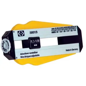 Kabeļu striptizētājs C.K Tools 330013 Melns Sudrabs Dzeltens