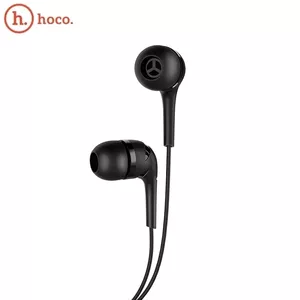 Austiņas HOCO M40 ar viedtālruņa vadību un iebūvētu mikrofonu — vadu in-ear austiņas