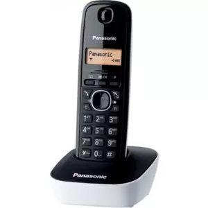 Panasonic KX-TG1611 DECT телефон Идентификация абонента (Caller ID) Черный, Белый