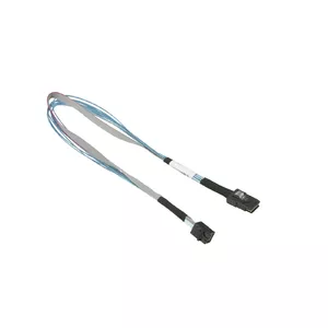 Serial Attached SCSI (SAS) kabelis Supermicro CBL-SAST-0508-02, MiniSAS uz MiniSAS, 0,5 m, melns/zils/balts