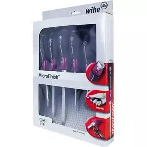 Отвертка wiha MicroFinish 5533, ширина лезвия 4.5 мм