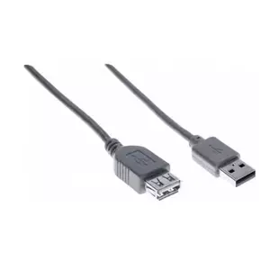 Hypertec 532411-HY USB kabelis 0,6 m USB 2.0 USB A Melns