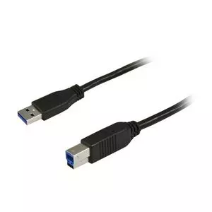USB cable Synergy 21 S215303 USB 3.2 Gen 1 5 m USB A USB B Black