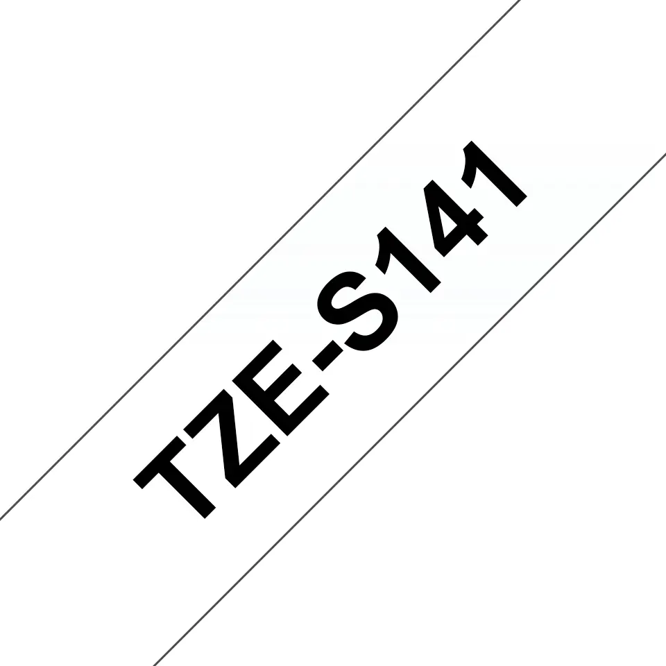 Brother TZE-S141 uzlīmju lente TZ melna