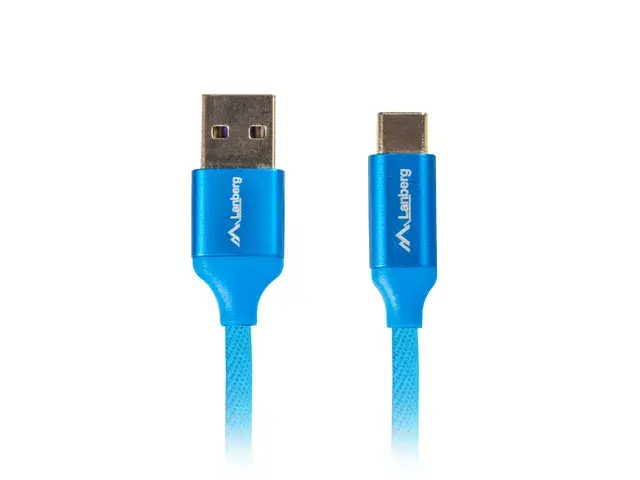 Кабель USB 2.0 LANBERG CA-USBO-21CU-0010-BL Photo 2