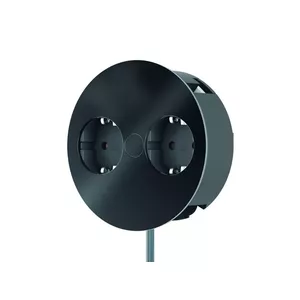 Удлинитель Bachmann Twist 2 м 2 розетки Черный