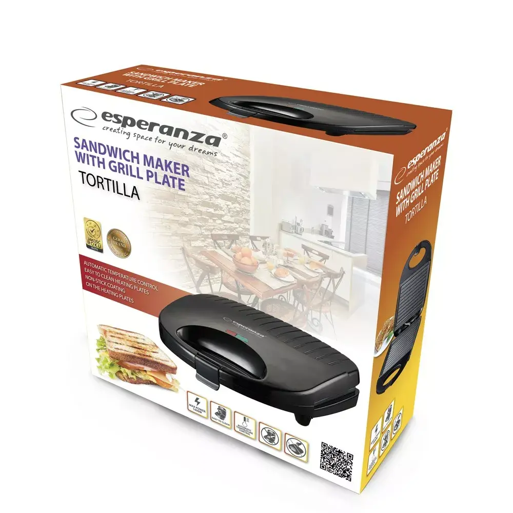 ESPERANZA EKT009 Tortiļu prese 1000W Photo 8