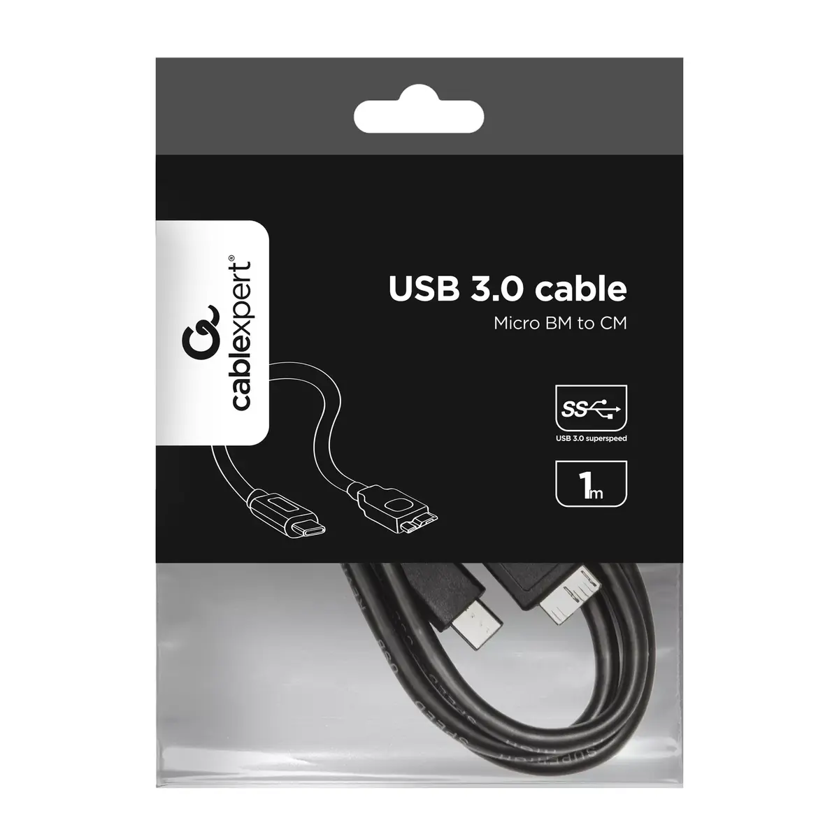 USB кабель Gembird CCP-USB3-MBMCM-1M Photo 4
