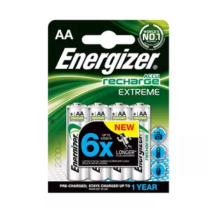 Перезаряжаемые батареи AA NiMH Energizer 635730 — 1,2 В, 4 шт.