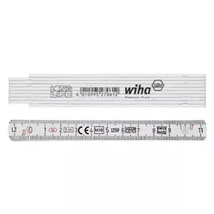 Stikla šķiedras lineāls Wiha 27061 — garums 1 m, platums 13 mm