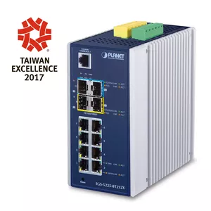 Управляемый L3 гигабитный Ethernet коммутатор PLANET IGS-5225-8T2S2X