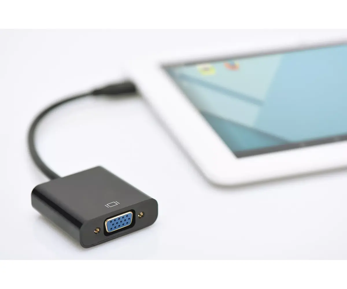DIGITUS Micro‑HDMI uz VGA pārveidotājs DA-70460 Photo 2
