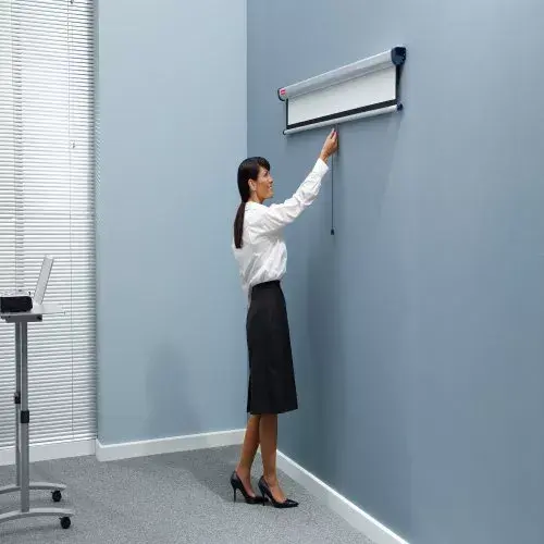 Wall Mounted Projection Screen Nobo 2400x1813mm Photo 7