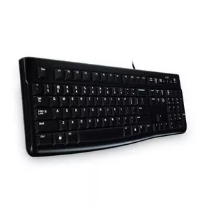 Logitech K120 Corded Keyboard tastatūra USB QWERTY Igauņu Melns
