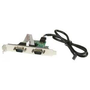 StarTech.com iekšējais USB mātesplates galvenes uz 2 portu sērijas RS232 adapteris ar IDC resursdatora saskarni