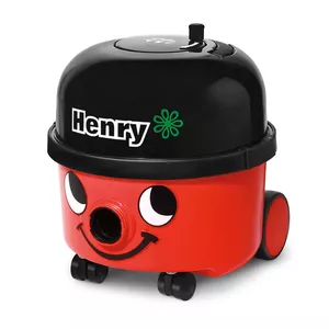 Cylinder vacuum NUMATIC HENRY HVR200-11 — 9 L dust bag, 620 W, HEPA 11, 10 m cord, red