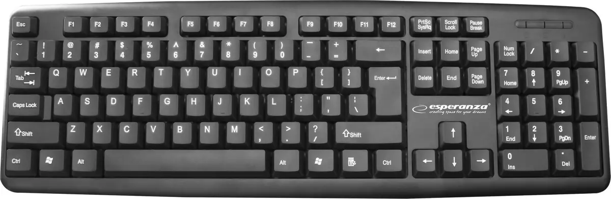 Vadu pilna izmēra tastatūra ESPERANZA EK134