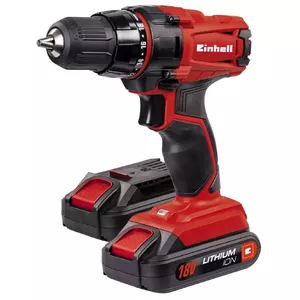 Einhell TC-CD 18-2 Li Bez atslēgas 980 g Melns, Sarkans