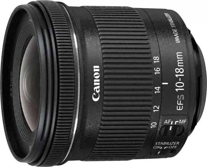 Ultra-platleņķa objektīvs Canon EF-S 10-18mm f/4.5-5.6 IS STM Photo 2