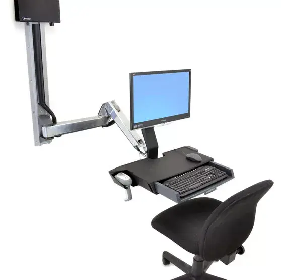 Ergotron StyleView Sit-Stand Combo System Wall Mount Photo 2