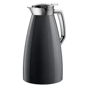 EMSA Plaza 514188 Insulating Jug 1 L Black Acrylic ABS Stainless Steel