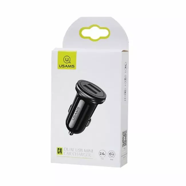 Авто зарядное usams US-CC050 — 2 USB, 2.4A Photo 8