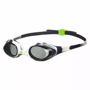 Очки для плавания ARENA Spider JR — детские плавательные очки чёрные/прозрачные/белые