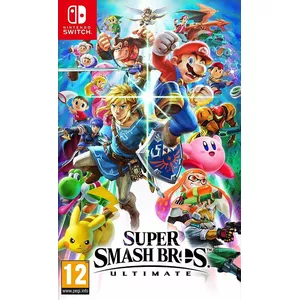 Videospēle Nintendo Switch — Super Smash Bros. Ultimate — multiplayer kaujas spēle