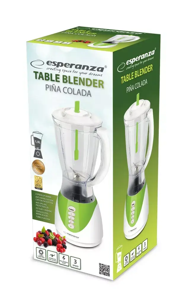 ESPERANZA EKM023G blenderis — 1,5 l, 400 W Photo 3