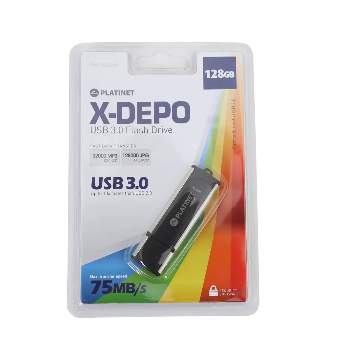 PLATINET USB flash drive PMFU3128X — 128 GB Photo 3