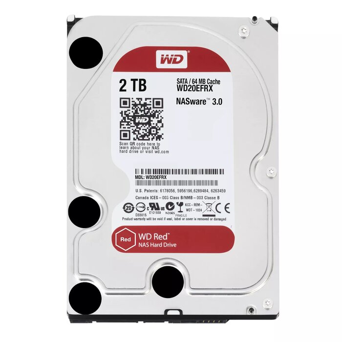 WD RED PLUS Disque HDD 3.5 2To